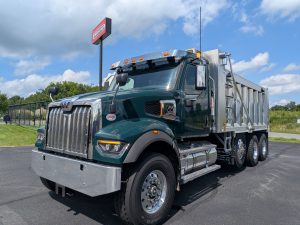 49X tri-axle dump truck by western star trucks